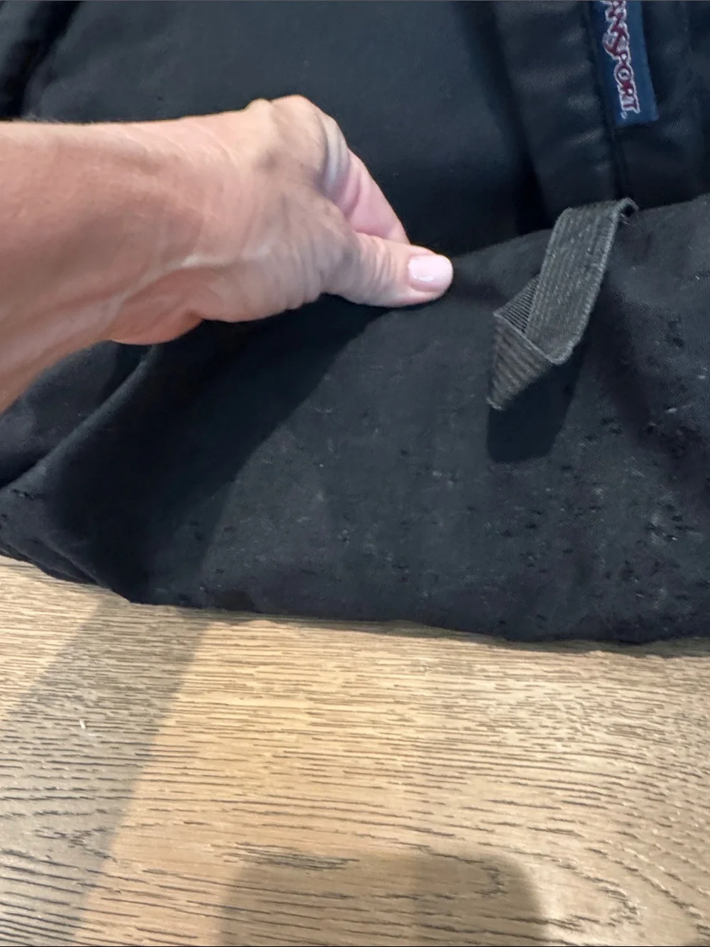 Jansport Black Classic Backpack with Front Pocket
